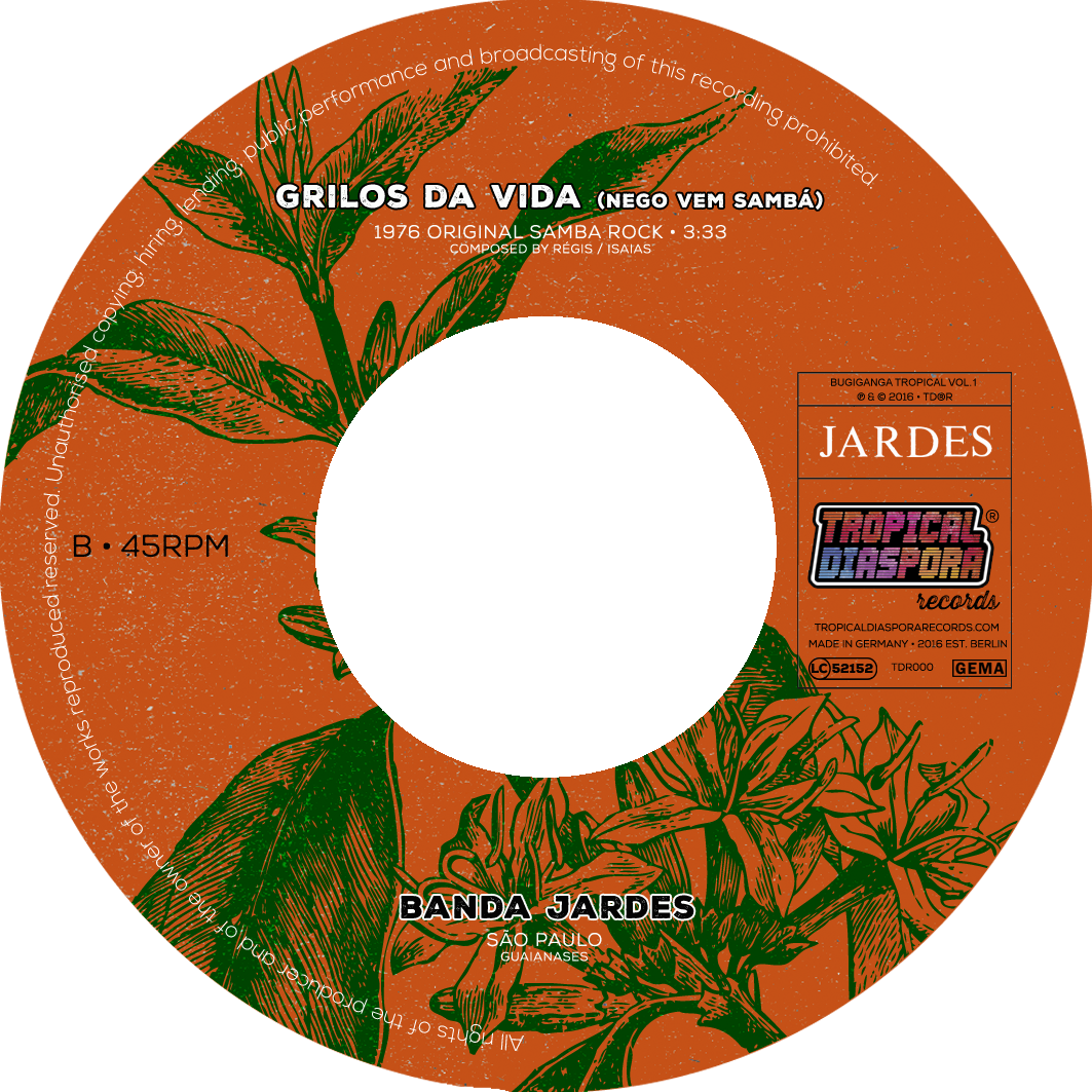 Vinyl 7inch Etikett SIDE B v3 Vinyl 7inch Etikett SIDE B v3