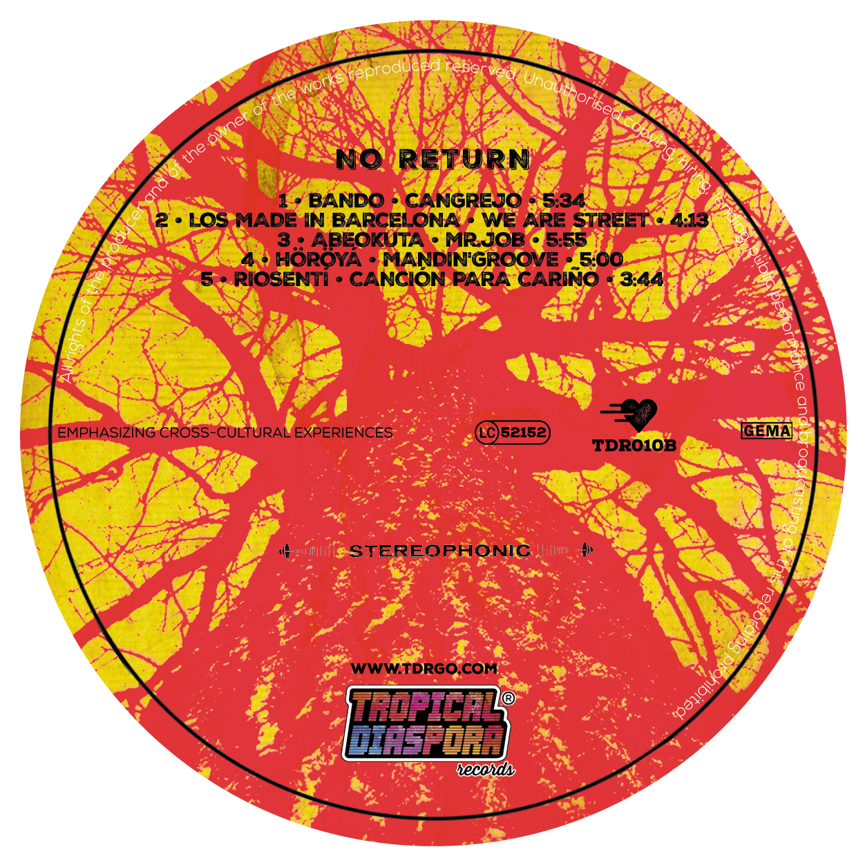 Label TDR010 12inch 106mm Lado B v2 1